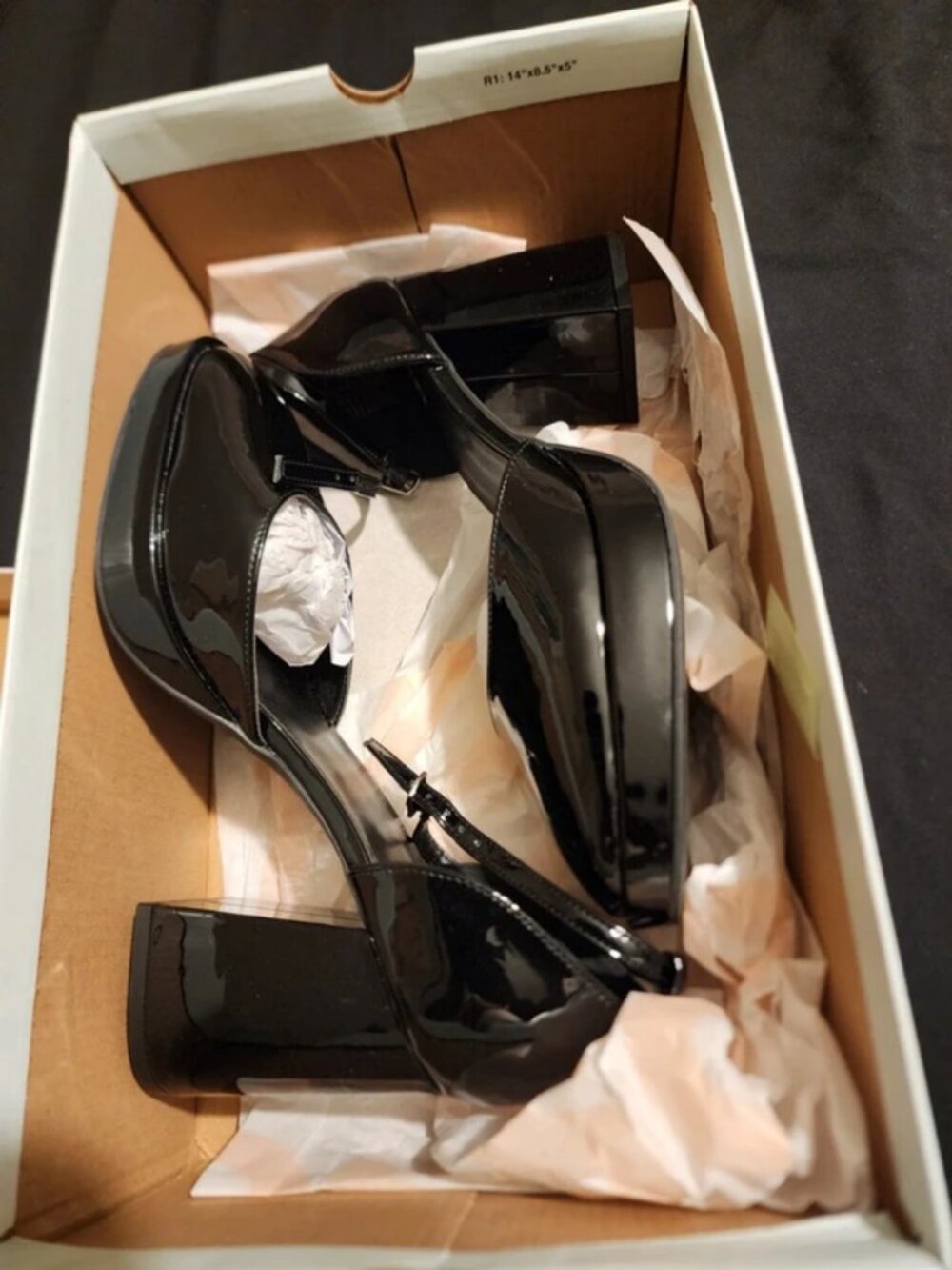 SO Jinny Women's Ankle Strap Platform Shoes SO